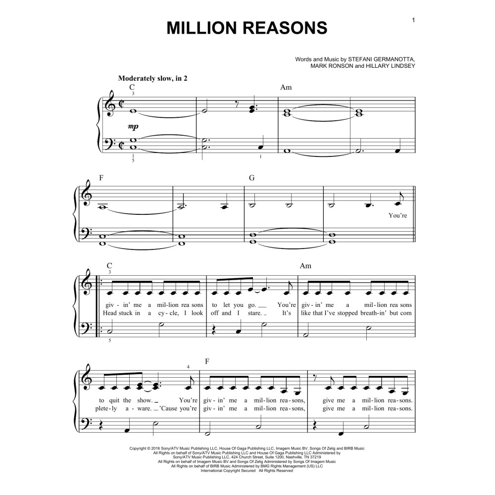 Million Reasons